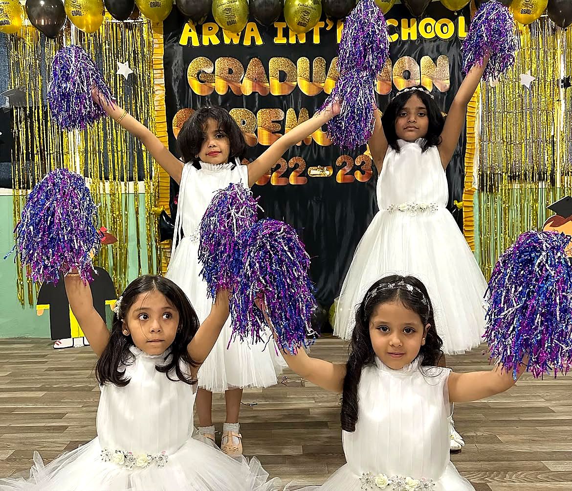 Celebration and school event at ARWA International School
