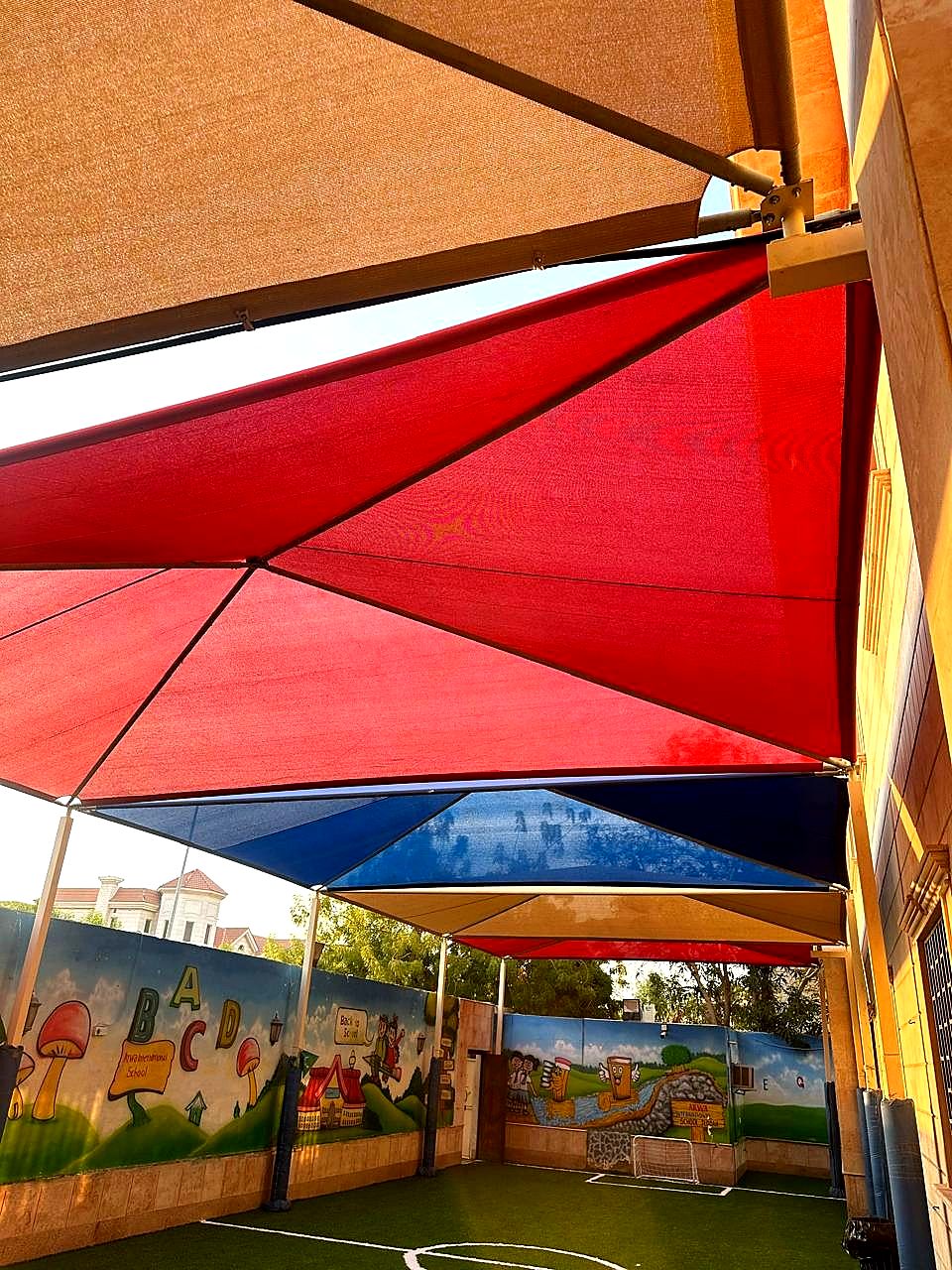 The ARWA International School campus in Jeddah